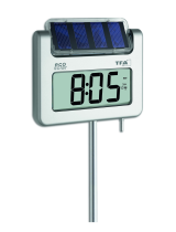TFADigital Garden Thermometer with Solar Powered Display Lighting AVENUE
