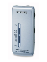 Sony SRF-S56 Manual do usuário