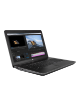 HP ZBook 17 G4 Mobile Workstation (ENERGY STAR) Mode d'emploi