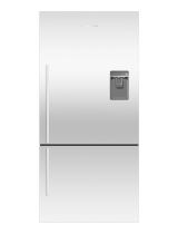 Fisher and PaykelRF522BRXFDU5 494L 79cm Freestanding Refrigerator Freezer