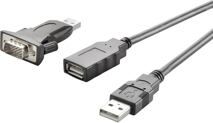 USB 2.0 Cable [1x USB 2.0 connector A - 1x DC 5.5 mm plug] 1.00 m