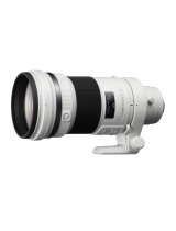 Sony SAL300F28G2 Lens de handleiding