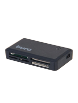 BuroBU-CR-151 USB 2.0 (черный)