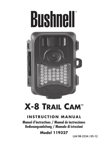 X8 Trail Cam