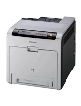 HP Samsung CLP-610 Color Laser Printer series Používateľská príručka