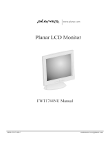 PlanarComputer Monitor FWT1744NU