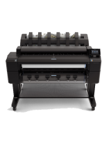HP DesignJet T2530 Multifunction Printer series Instruções de operação