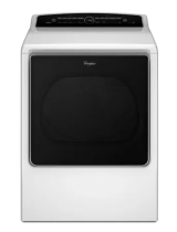 Whirlpool WED8500DW Dimensions