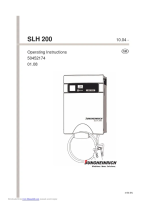 Jungheinrich SLH 200 Operating instructions