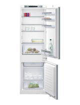 Siemens Integrated fridge/freezer Le manuel du propriétaire