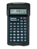 Calculated IndustriesTIMECARD TABULATOR II 9530