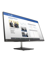 HP N270h 27-inch Monitor Manual do usuário