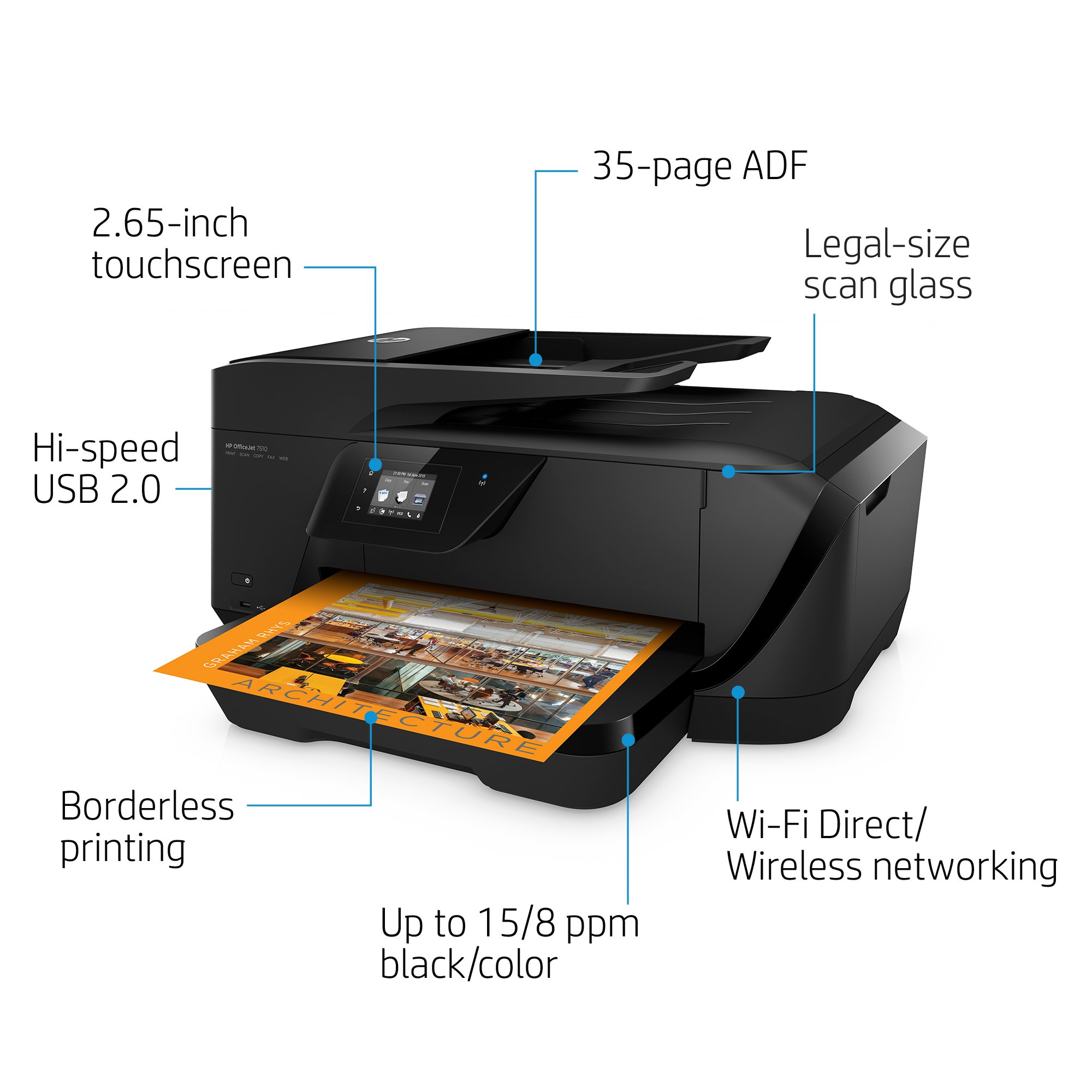 OfficeJet 7510 Wide Format All-in-One Printer series