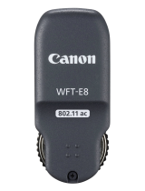 Canon WFT-E8 Manual do usuário