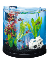TetraTetra ColorFusion Starter aquarium Kit 3 Gallons, Half-Moon Shape,