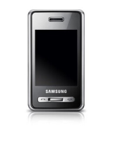 Samsung SGH-D980 Kullanım kılavuzu