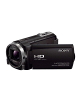 Sony HDR CX510E Bedienungsanleitung
