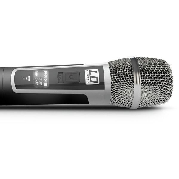 LD System U506HHC2 Dual Wireless Condenser Microphone System