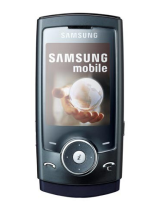 Samsung SGH-U600G Omaniku manuaal