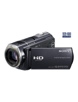 Sony HDR-CX520E User manual