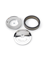 EdelbrockPro-Flo Chrome 6" Round Air Cleaner with 2.5" Paper Element