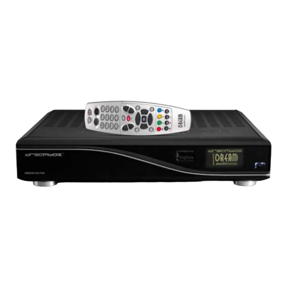 DM8000 HD PVR DVD