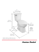 American Standard 765AA101.021 Installation guide