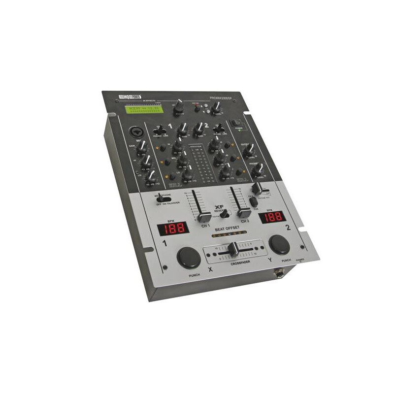 Professional DJ mixer 2 channels DSP effects