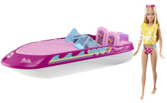 Barbie Doll and Speedboat