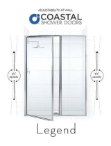 Coastal Shower DoorsL31IL18.66P-C
