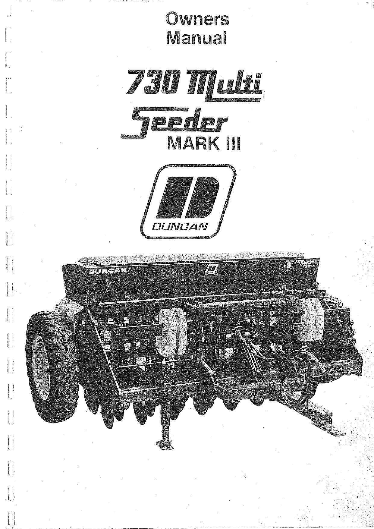 730 Multi-Seeder MKII