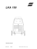 ESAB LKA 150 Manual de usuario