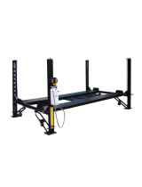 TUXEDODistributors 8000 lb Deluxe Storage Lift Extended Length / Height - Poly casters - drip trays