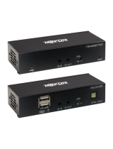 Tripp LiteOwner's Manual USB-C™ to 4K HDMI over Cat6 and KVM Extender Kit