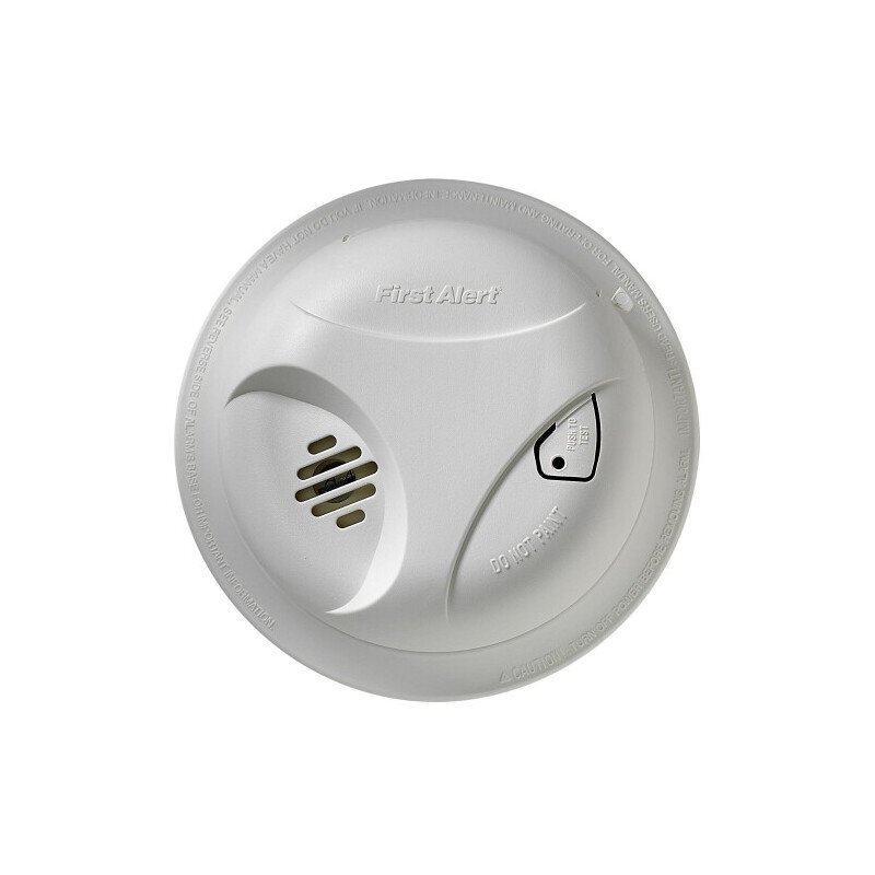 Battery Operated Smoke Alarm With Silence
