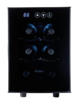 Haier HVTS18DABB - Dual-Zone Wine Cooler Manuel utilisateur