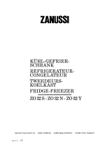 Zanussi ZO32S User manual