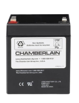 Chamberlain 4228 Battery Manual de usuario