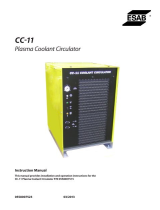 ESAB PCC-10 Plasma Coolant Circulator Handleiding