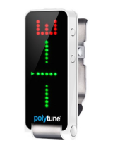 TCElectronicPolyTune Clip Black Tuner
