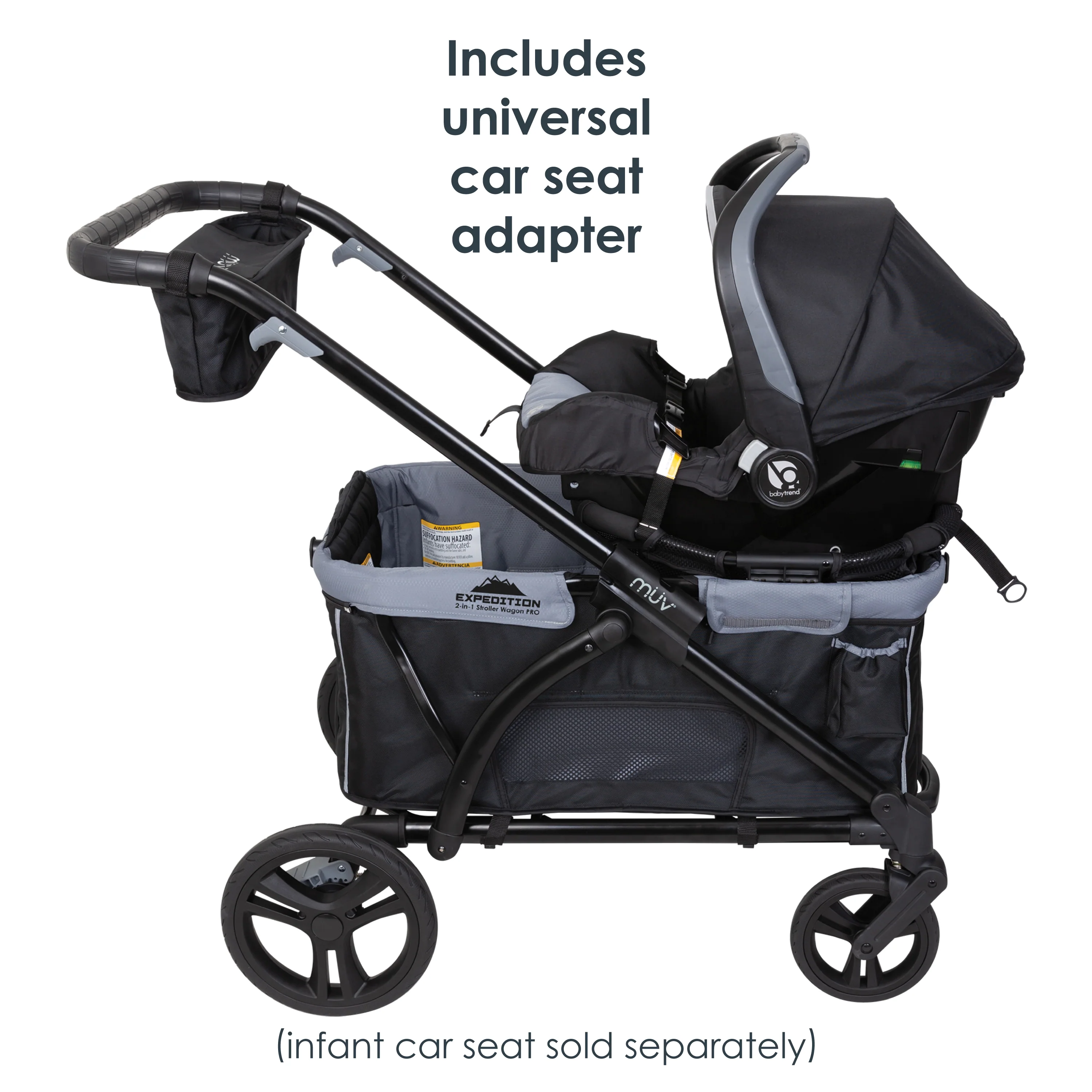 MUV® Expedition® 2-in-1 Stroller Wagon PRO