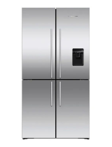 Fisher & PaykelRF605QDUVX2 Freestanding Quad Door Refrigerator Freezer