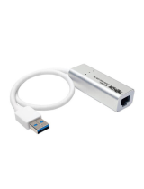 Tripp Lite USB 3.0 Gigabit Ethernet Adapter User manual