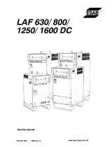 ESAB LAF 630 Používateľská príručka