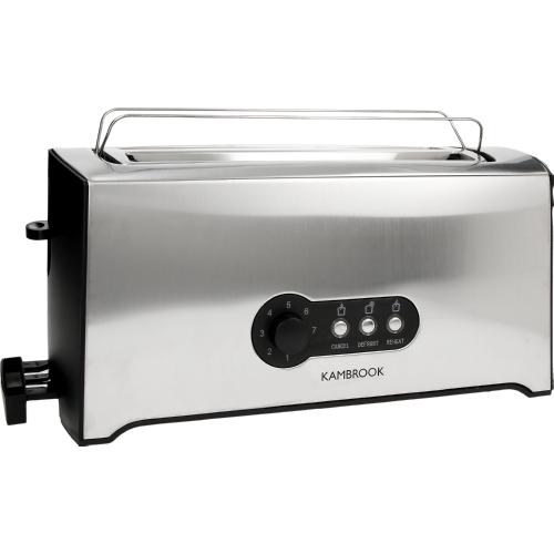 4 Slice Stainless Steel Toaster