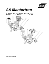 ESAB A6 Mastertrac A6TF F1 / A6TF F1 Twin Benutzerhandbuch