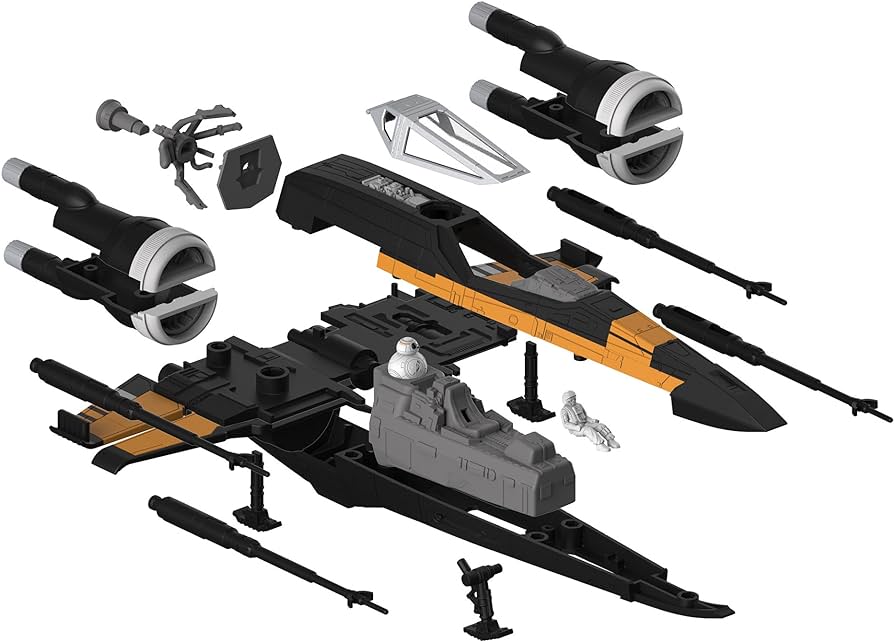 85-1671 Star Wars Poe s Boosted X-wing Fighter