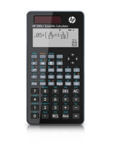 HP 300s+ Scientific Calculator Handleiding