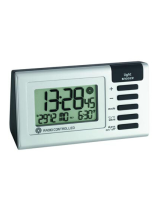 TFADigital Radio-Controlled Alarm Clock with Temperature