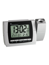 TFA Radio-Controlled Projection Alarm Clock with Temperature Benutzerhandbuch